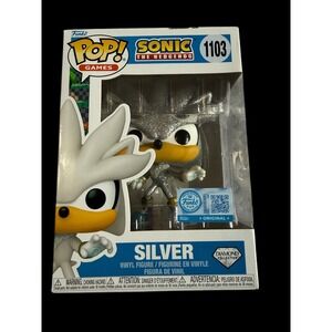 Funko Pop! Vinyl: Sonic the Hedgehog 1103 Silver Diamond - Target Exclusive NEW